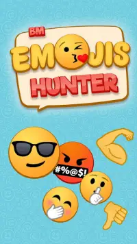 BM Emojis Hunter - Juego de conectar gratis Screen Shot 0