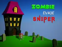 Zombie Evade Sniper - Free Screen Shot 0