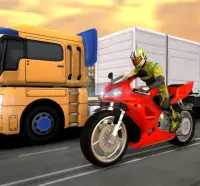 Highway Bike Racing Games:Moto X3m Race bike games Screen Shot 9
