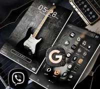Guitar Launcher Theme Screen Shot 5