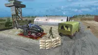 Army Passenger Jeep: Offroad Cargo Truck Driving Screen Shot 0
