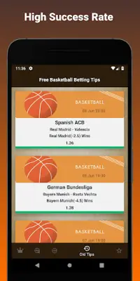 Free Basketball Betting Tips Screen Shot 1