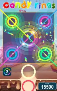 Candy rings Puzzle game Screen Shot 0