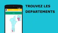 Carte Jeu Puzzle 2020 - Bénin - Départements Screen Shot 1
