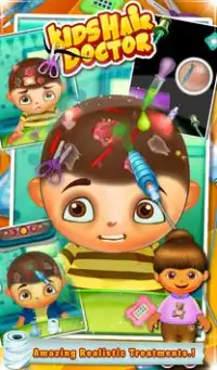 Kids Hair Doctor - Niños Juego Screen Shot 3