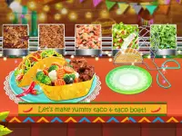 Mexican Foods Maker - Free Fiesta Cooking Games Screen Shot 1