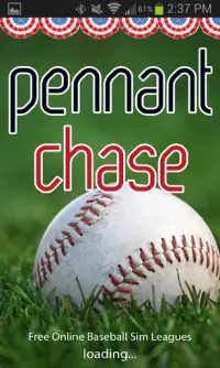 Pennant Chase - Free Baseball Simulation Leagues Screen Shot 0