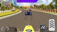 corrida de carros de fórmula Screen Shot 1