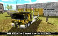 الطرق الوعرة الجيش الأميركي شاحنة النقل محاكي 2017 Screen Shot 11