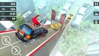 High Jump Car Crash Simulator: Impossible Ramps 3D Screen Shot 2