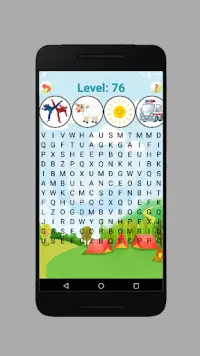 Kids Picture Word Search Game Screen Shot 7