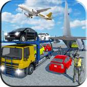 3D Cargo Airplane : Car Transporter Euro Truck