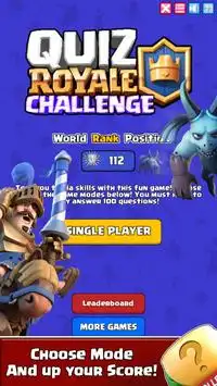 Quiz Royale Challenge Screen Shot 1