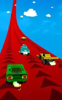 色道路：車でレース Screen Shot 4