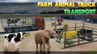 Farm Animal Truck Transport Screen Shot 0