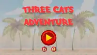 Three cats Adventure Screen Shot 1