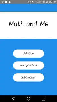 Math and Me Game Screen Shot 0