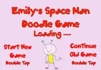 Emily's Space Man Doodle Game Screen Shot 0
