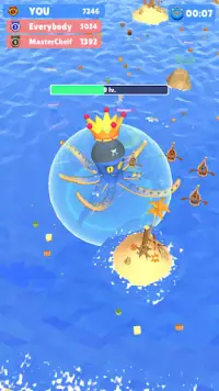 Clash of Krakens: Eat Everything Screen Shot 2