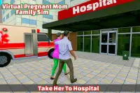 mãe grávida virtual: simulador de família Screen Shot 15