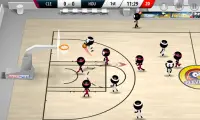 Stickman Basketball 3D Screen Shot 0