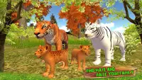 Wild Tiger Family Simulator - Tiger Games Screen Shot 0