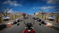 Snelweg stunt Motorfiets - VR Screen Shot 3