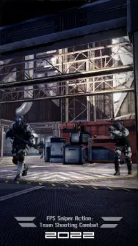FPS Sniper Action：Team Shooting Combat Screen Shot 1