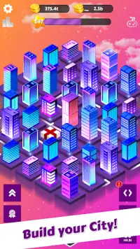 Merge City: idle city building game Screen Shot 0