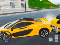 Real Car Simulator City - Free Driving School 3D Screen Shot 9
