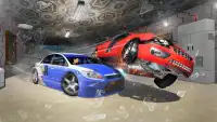 Smash Car Hit Impossible Track: Stunt games 3D Screen Shot 1
