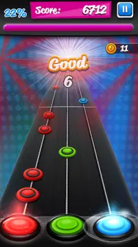 Rock Hero - Guitar Music Game Screen Shot 7