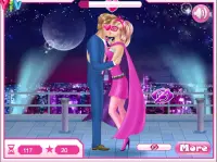 Super Barbi Love Kiss - Kiss Games For Girls Screen Shot 1