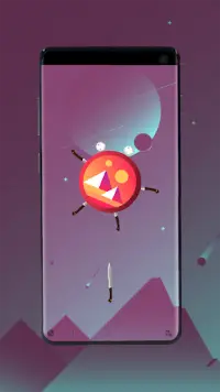 Crypto Slicer: Knife Hit, Play, & Collect Moons! Screen Shot 7