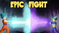 Super Saiyan God Goku v Ultra Instinct Blue Vegeta Screen Shot 0