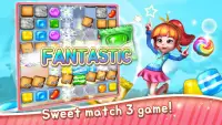 Sweet Jelly Candy Pop - Free offline match3 puzzle Screen Shot 1