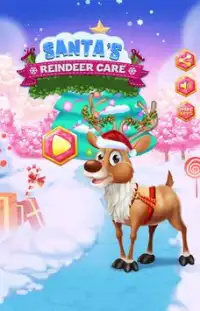 Santa Reindeer Care Salon : Christmas Animal🎅 Screen Shot 0