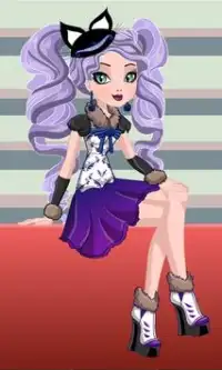 Dress Up Kitty Cheshire Screen Shot 1