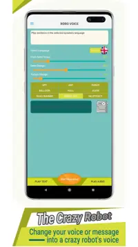 Robot Voice Screen Shot 1