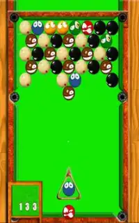 Bubble Shooter Snooker Screen Shot 2