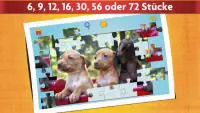 Puzzlespiel mit Hunde Kinder Screen Shot 2