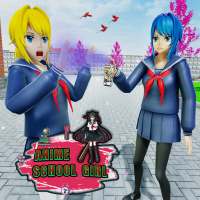 Anime High School Girl Yandere Gangster Games 2021