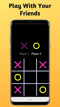 Tic Tac Toe Puzzle - Free X and O Board Games Screen Shot 1