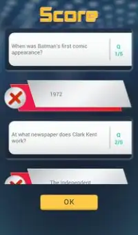 Batman v Superman Quiz Screen Shot 4