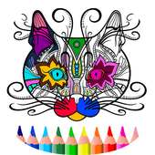 Juego de colorear gratis par Mandala Coloring Book