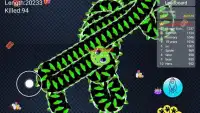 New Snake Worm Game Offline Zone Screen Shot 0