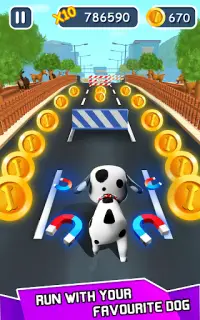 Doggy Dog Run - Running Games Screen Shot 5