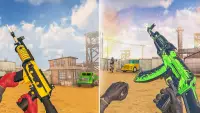 Real Commando Shooting 2021: jogos offline grátis Screen Shot 2
