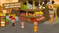 Caveman spellen voor kinderen Screen Shot 7