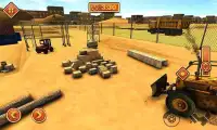 Modern City Site Construction Truck 3D Sim Game Screen Shot 0
